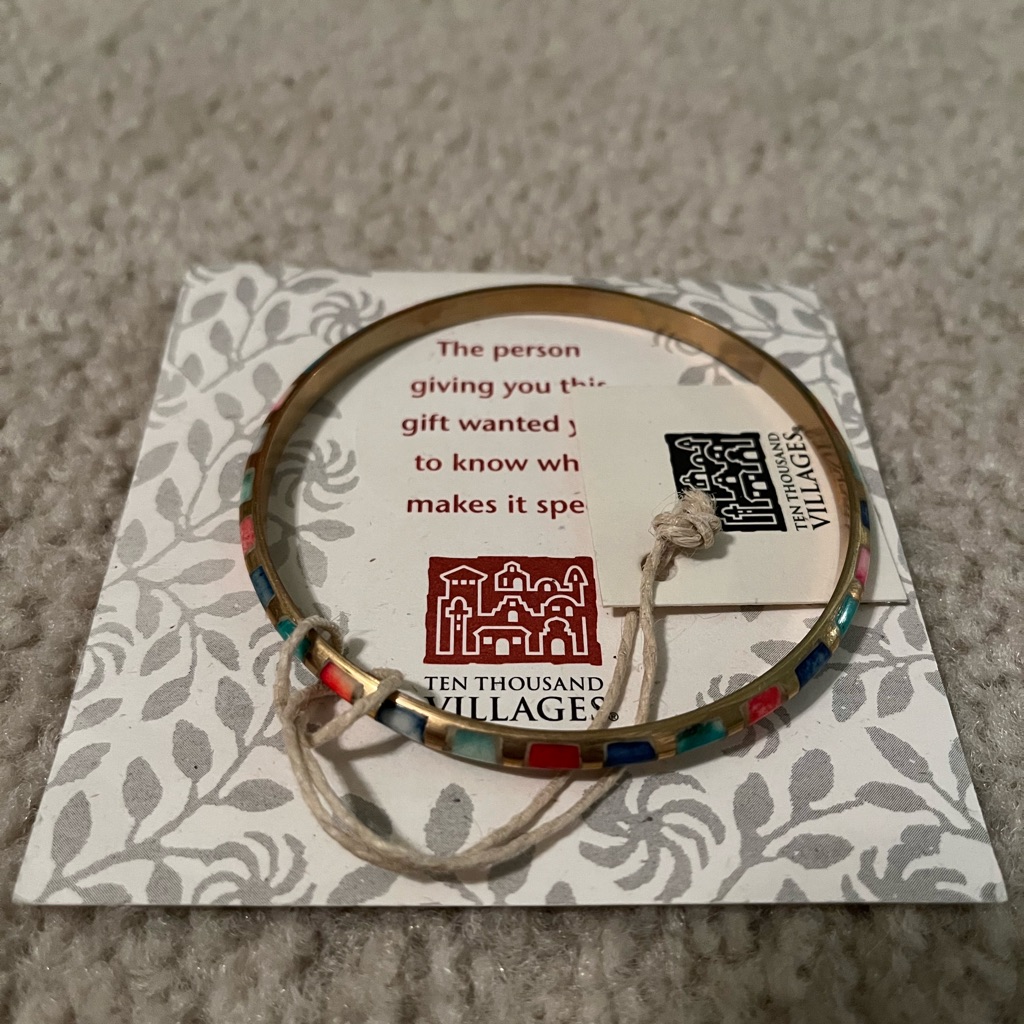 Ten Thousand Villages Bangle Bracelet